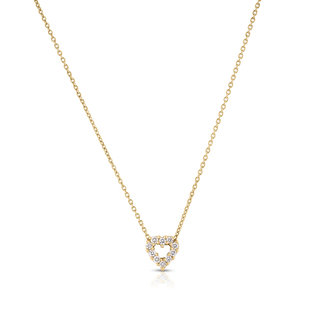 Tiny Treasures Reversible Heart Necklace