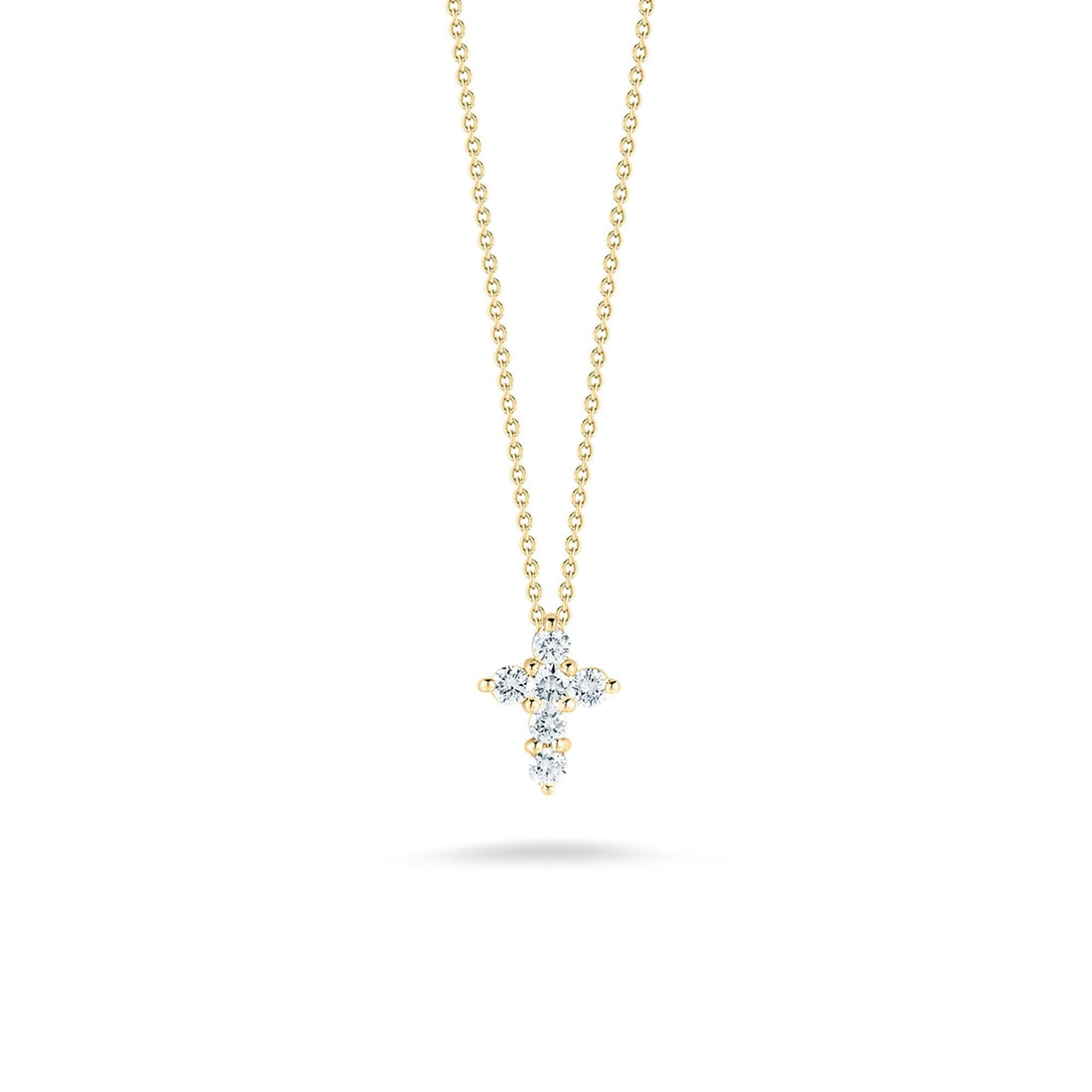 Tiny Treasures Mini Diamond Cross Necklace