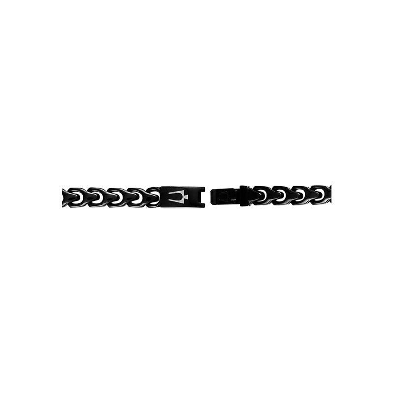 Bulova Stainless Steel Classic Jewelry Mens Bracelet