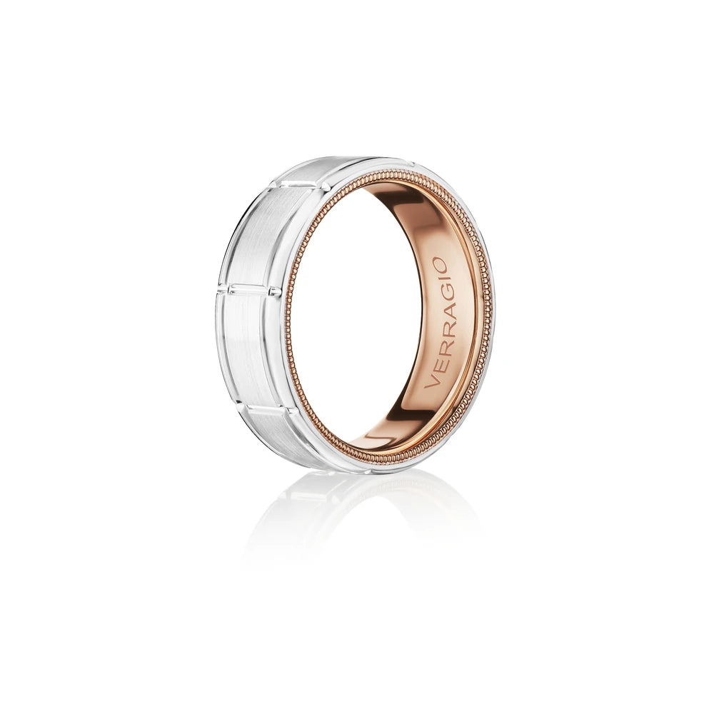 Vw 7011 14K Two Tone White Gold Rose Gold