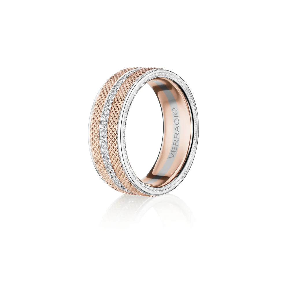 VWD-8915-14K Two Tone - Rose/White Gold