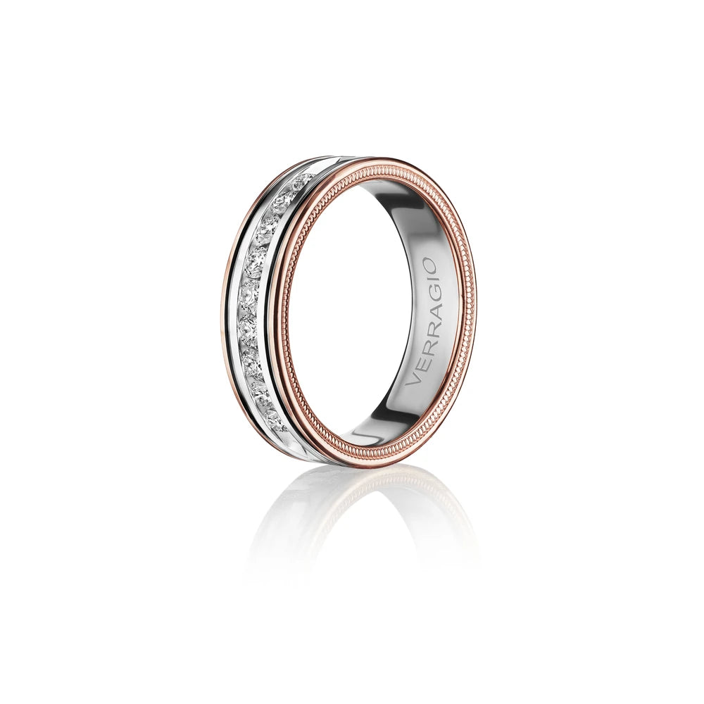 VWRD-6702-25-14K Two Tone - White/Rose Gold