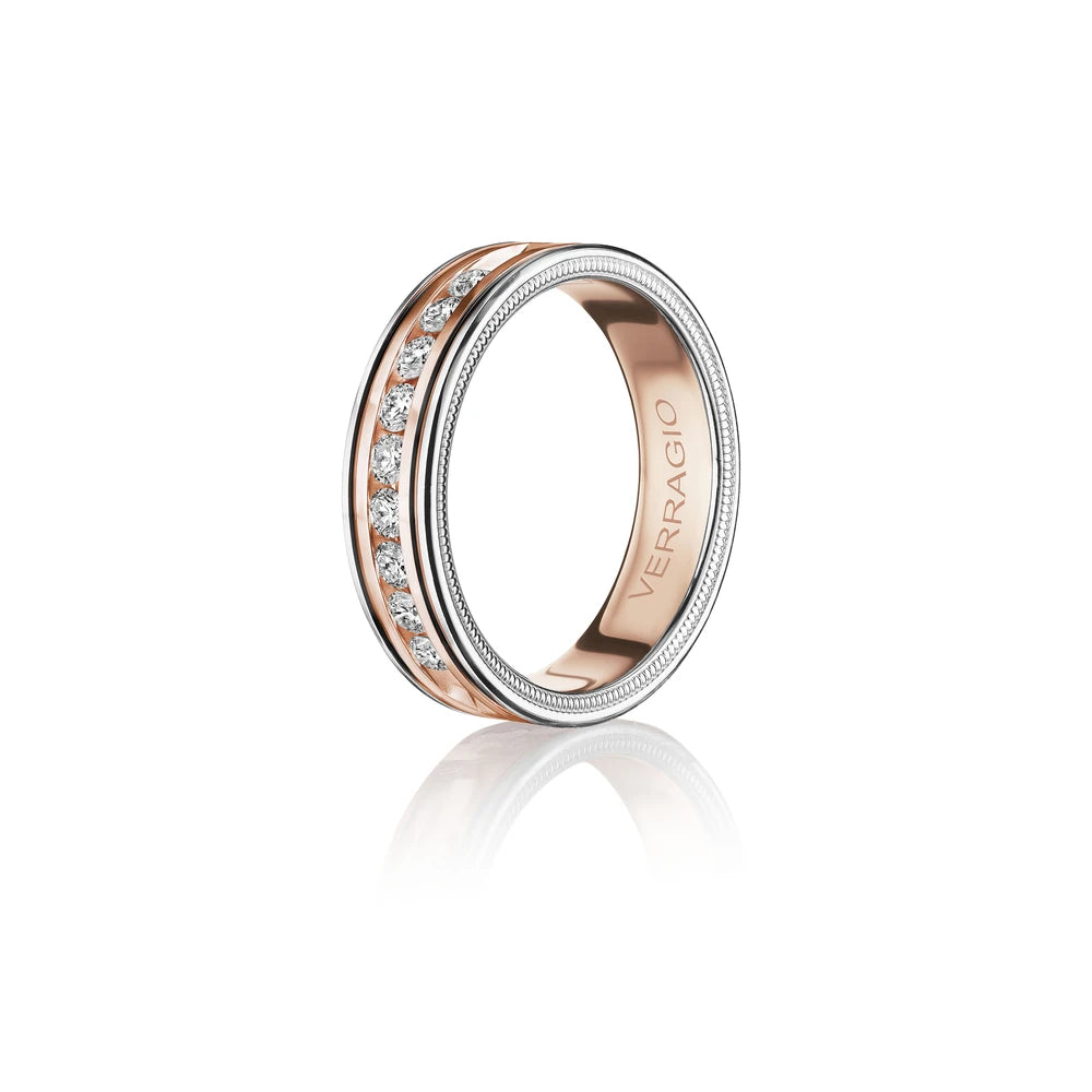 VWRD-6702-25-14K Two Tone - Rose/White Gold
