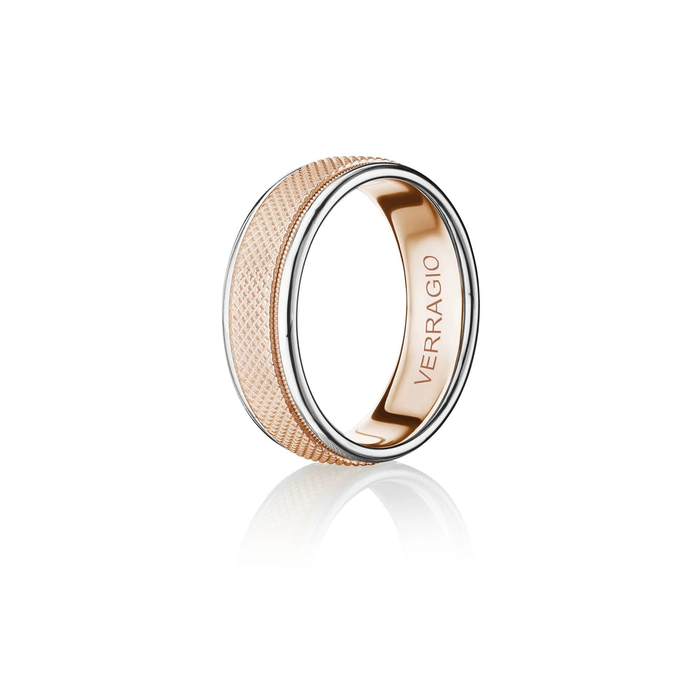 VWS-215-7-14K Two Tone - Rose/White