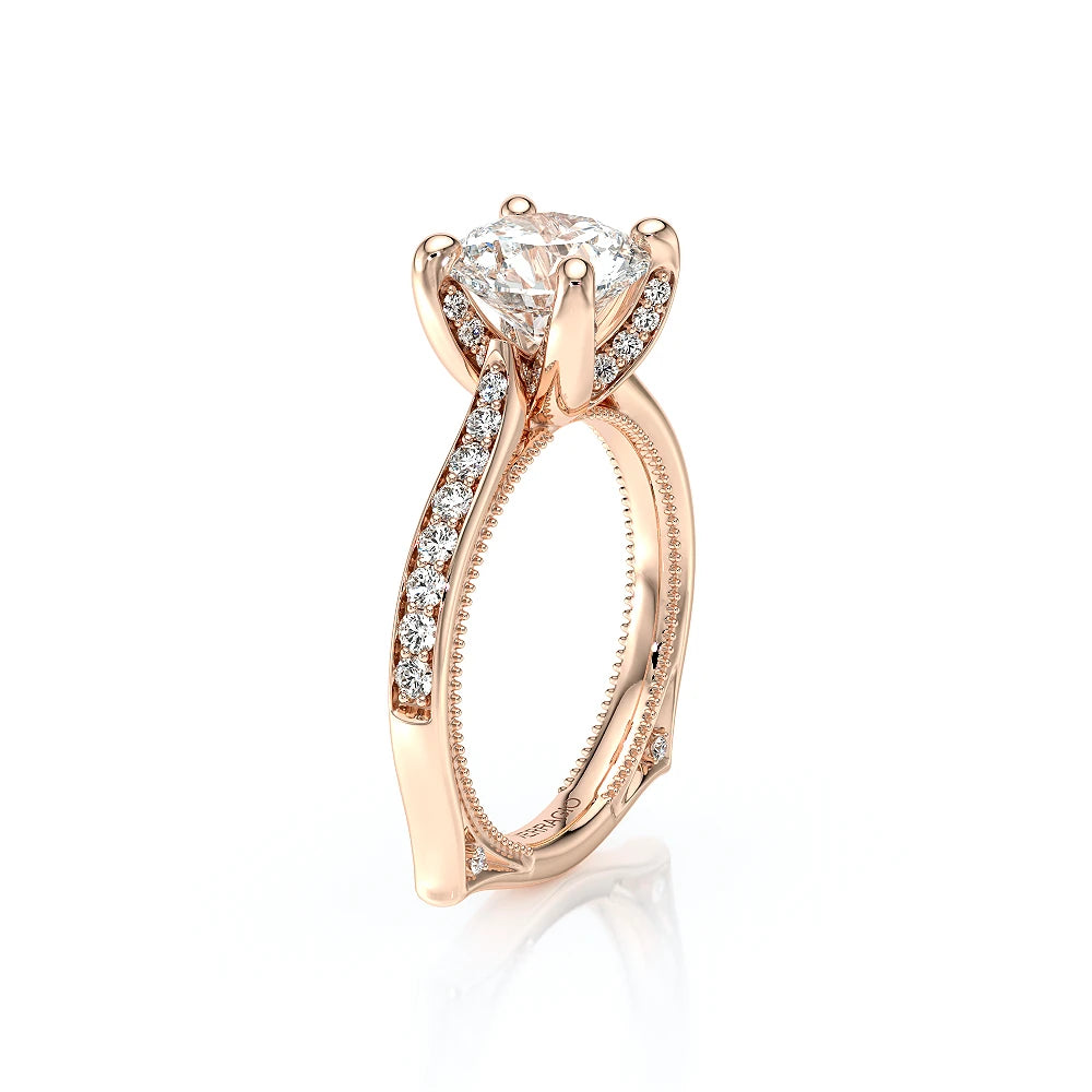 Vanguard-2207r-14k Rose Gold Round