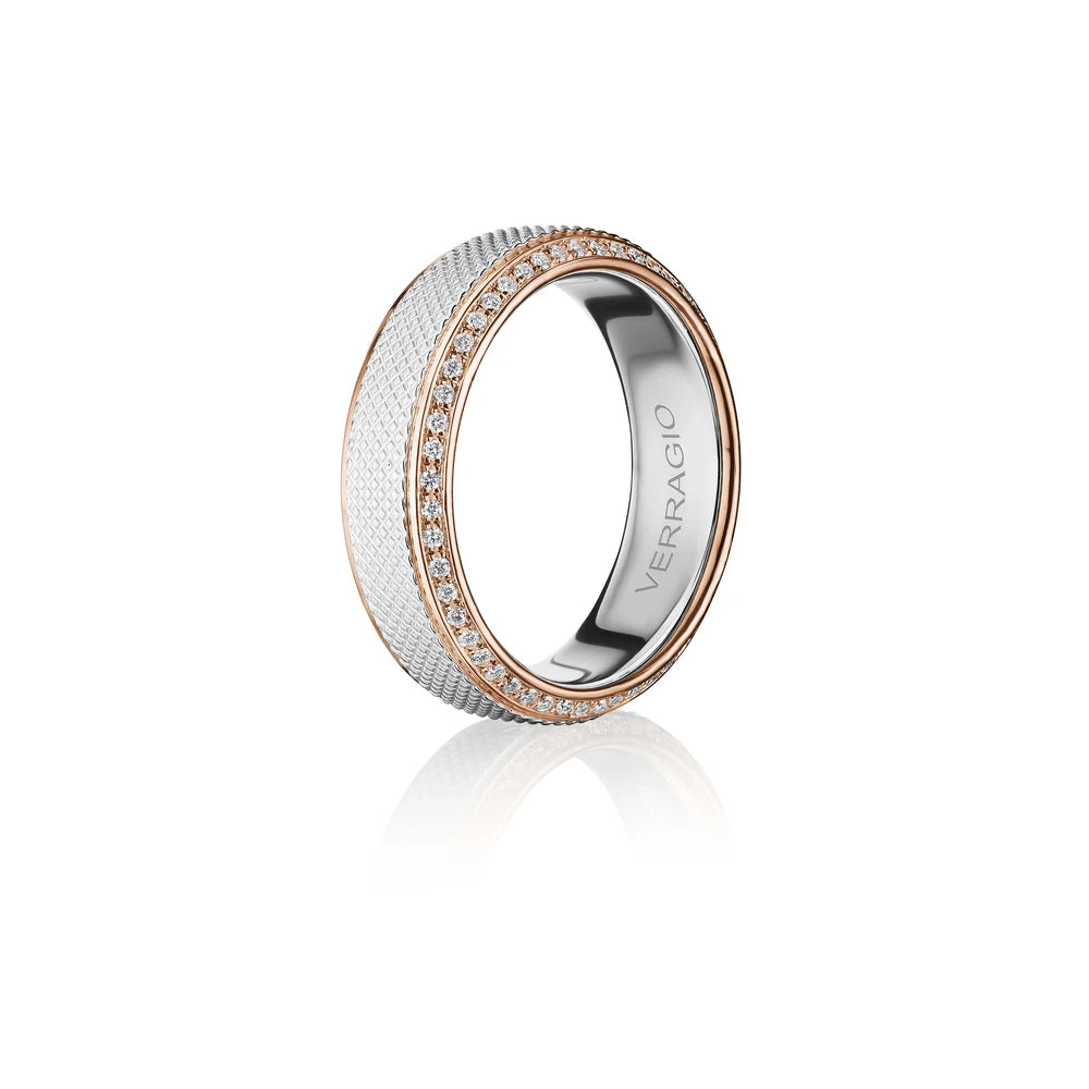 VWD-7917-14K Two Tone - White/Rose Gold