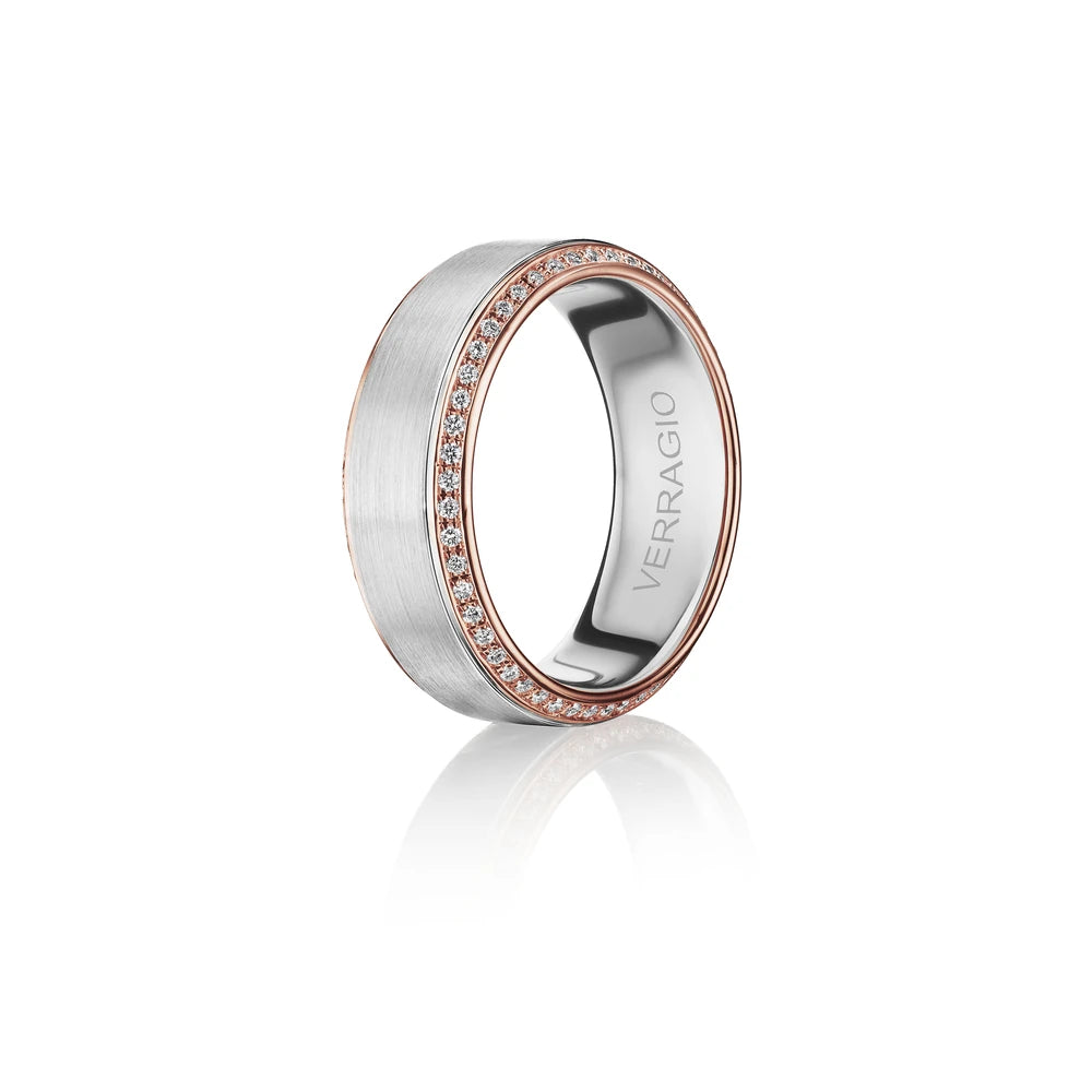 VWD-8912-14K Two Tone - White/Rose Gold