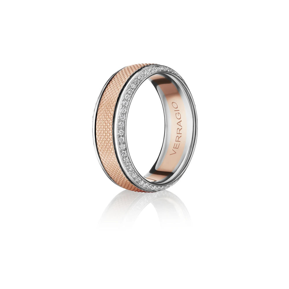 VWD-8913-14K Two Tone - Rose/White Gold