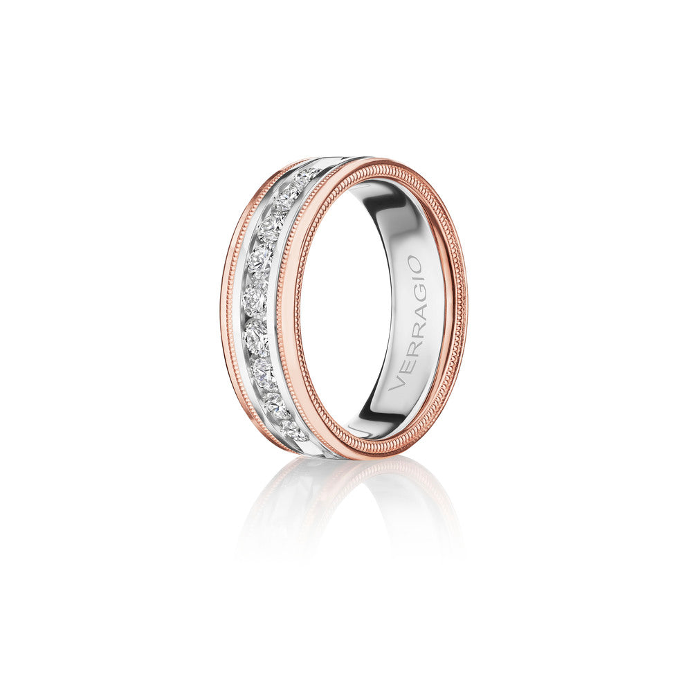 VWRD-7701-3-14K Two Tone - Rose/White Gold