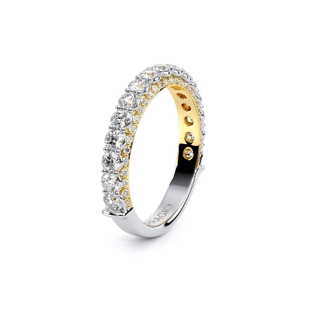 Couture 0489W25 14K Two Tone White Gold Yellow Gold