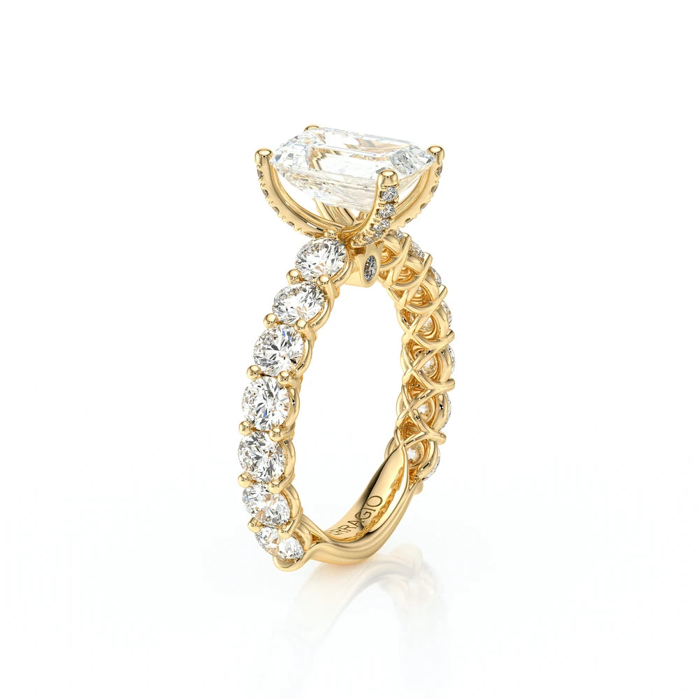 Lumino 801Emd4 35 14K Yellow Gold Emerald