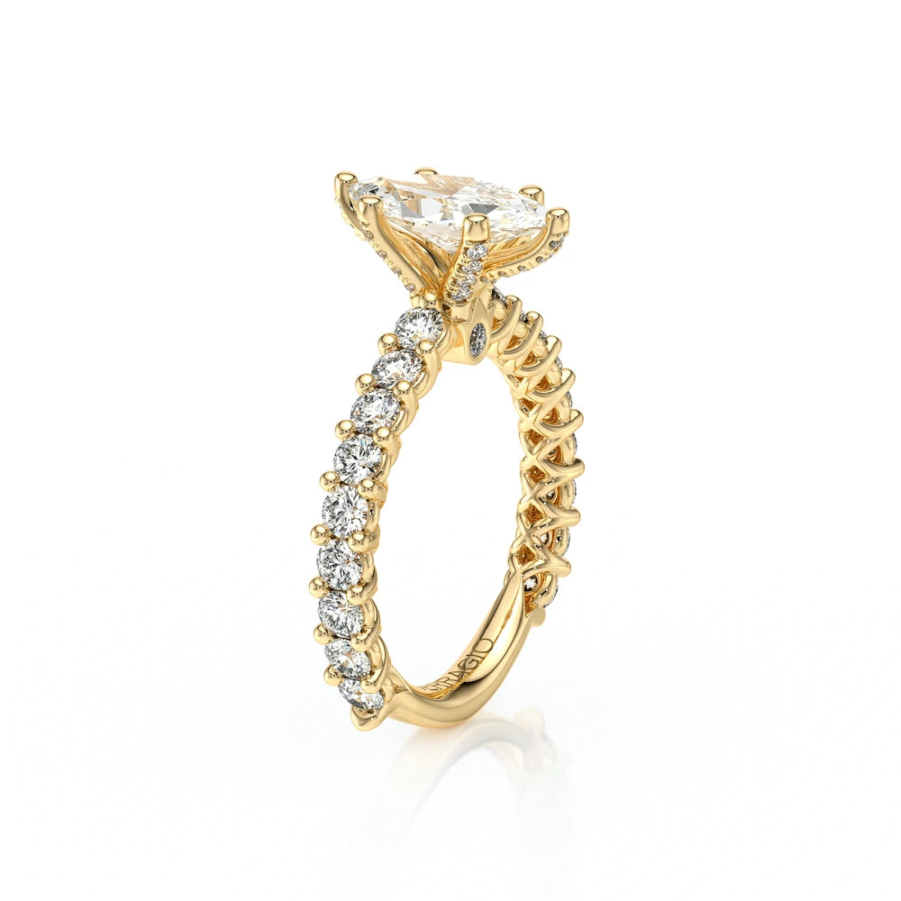 Lumino 801Mqd4 25 18K Yellow Gold Marquise