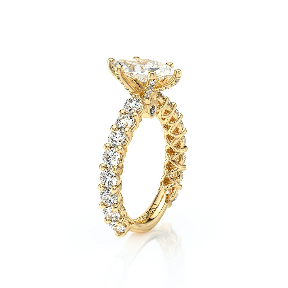 Lumino 801Mqd4 30 14K Yellow Gold Marquise