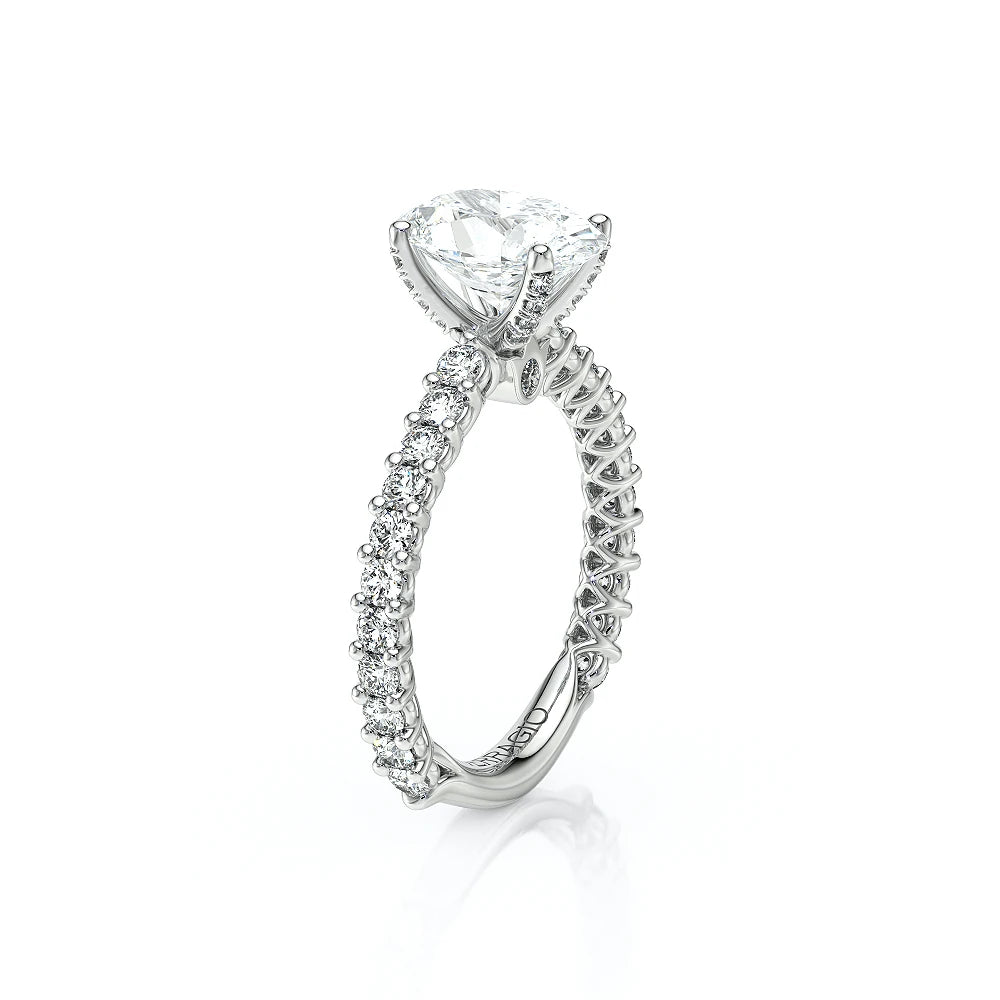 Lumino 801Ovd4 20 18K White Gold Oval