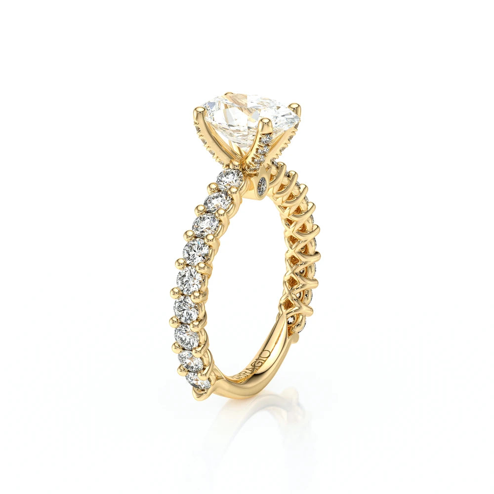 Lumino 801Ovd4 25 18K Yellow Gold Oval