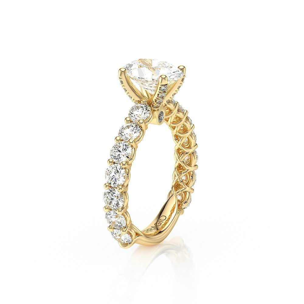 Lumino 801Ovd4 35 18K Yellow Gold Oval