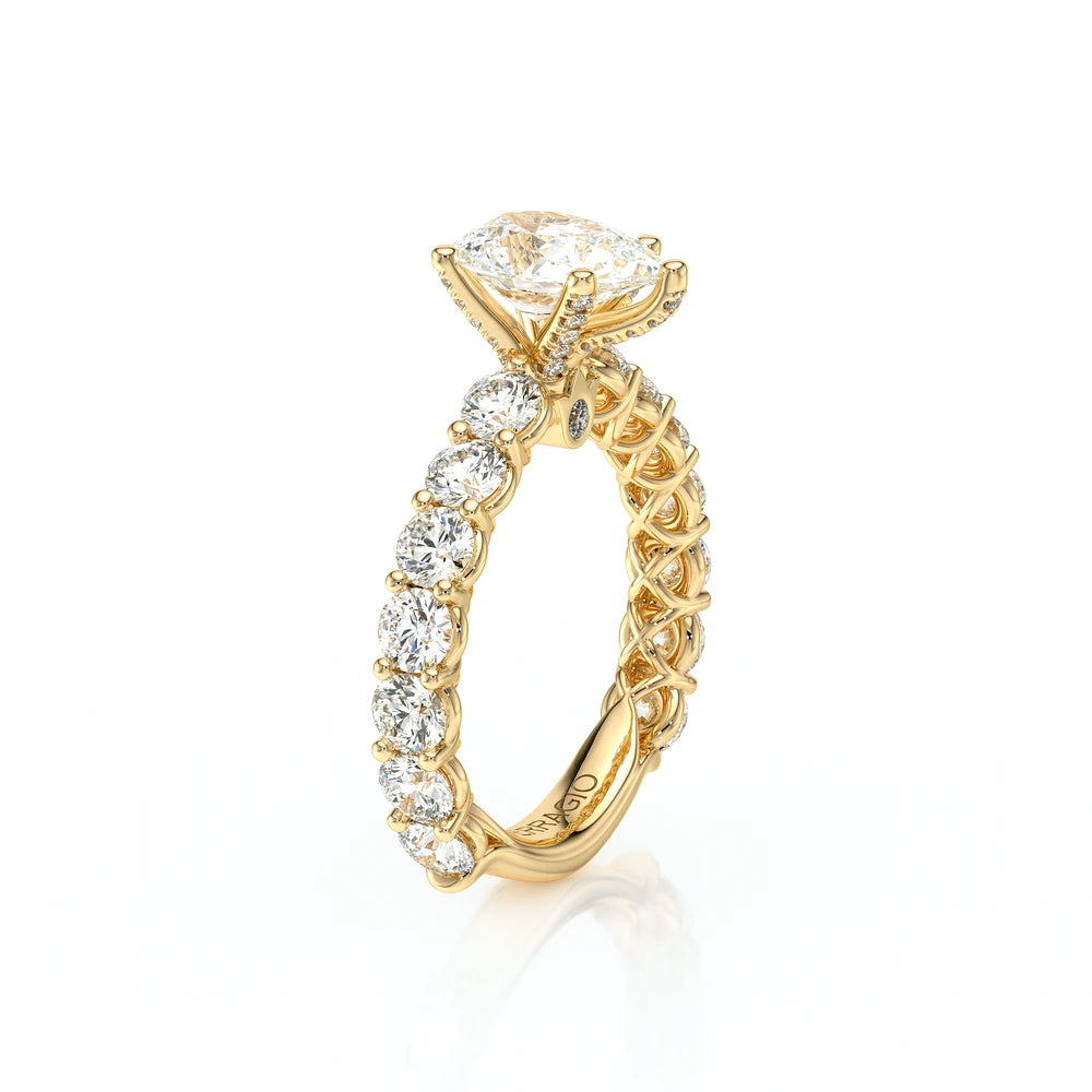 Lumino 801Psd4 35 18K Yellow Gold Pear