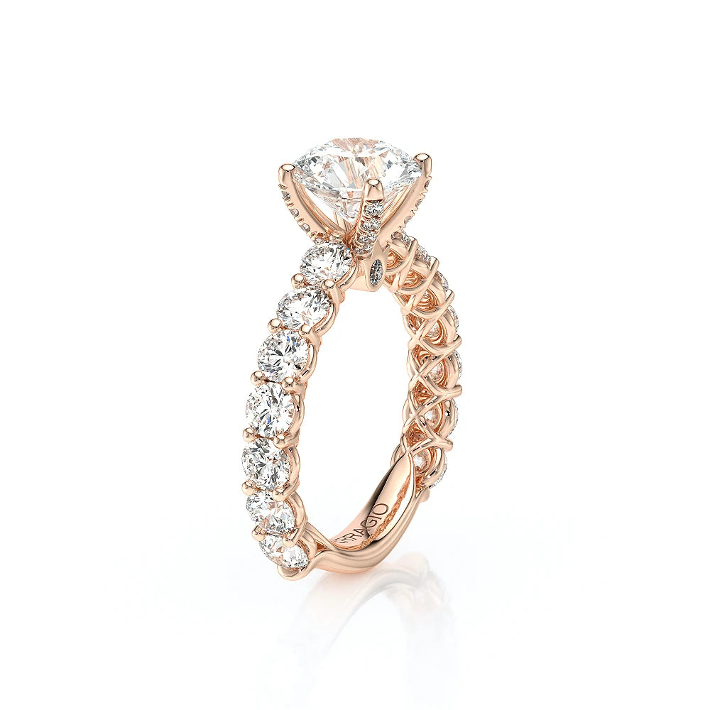 Lumino 801Rd4 35 14K Rose Gold Round