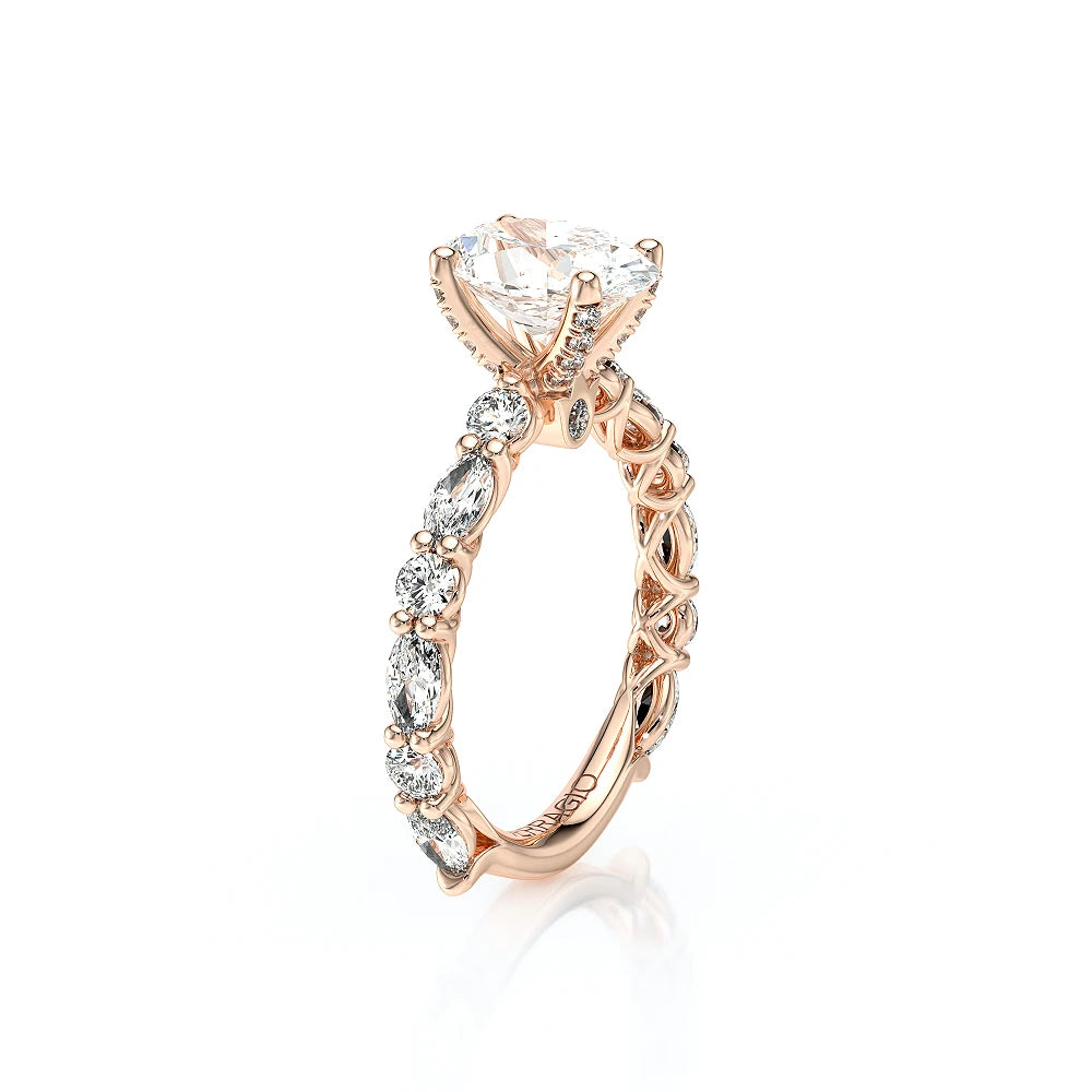 Lumino 806Ovd4 5X25 18K Rose Gold Oval