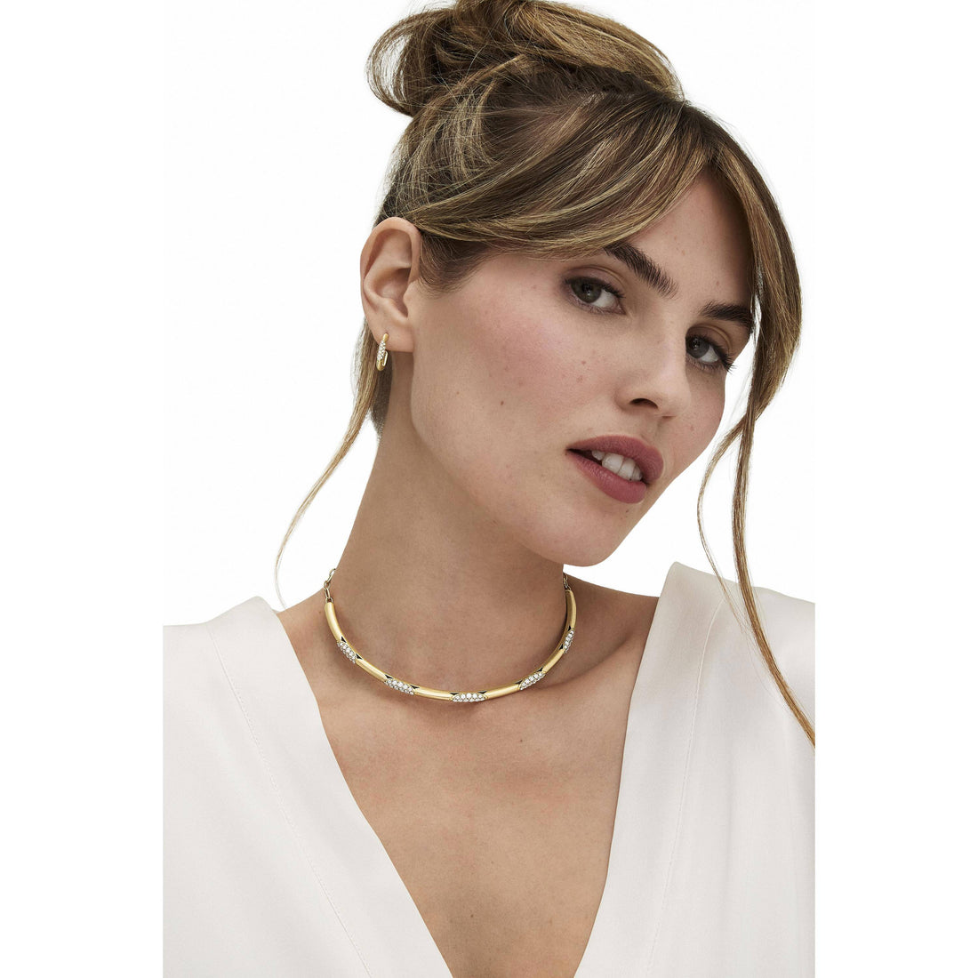 Single Link Earrings