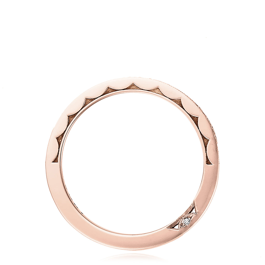 Pavé Diamond Wedding Band