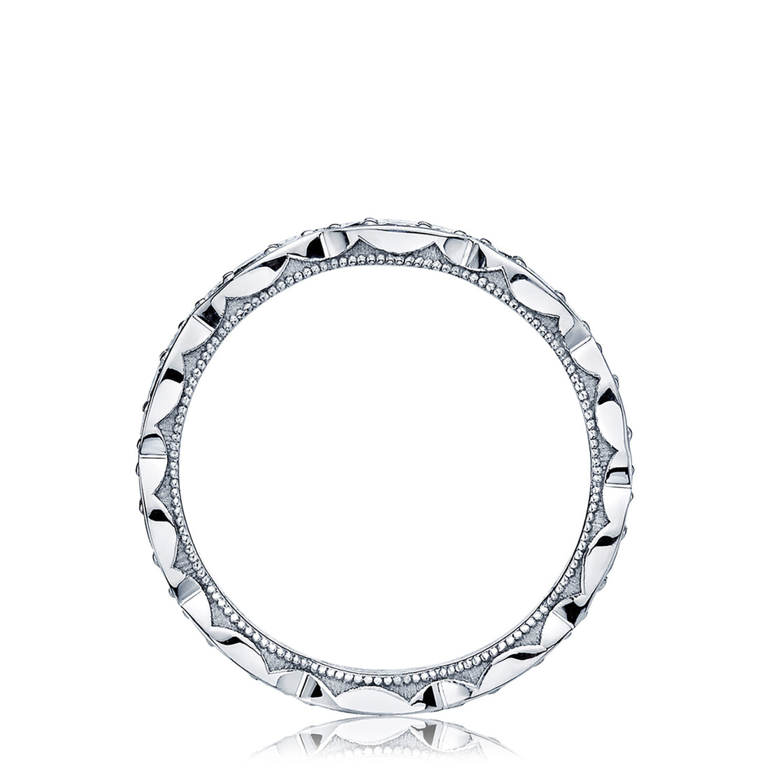 Marquise Design Wedding Band - 2.5mm