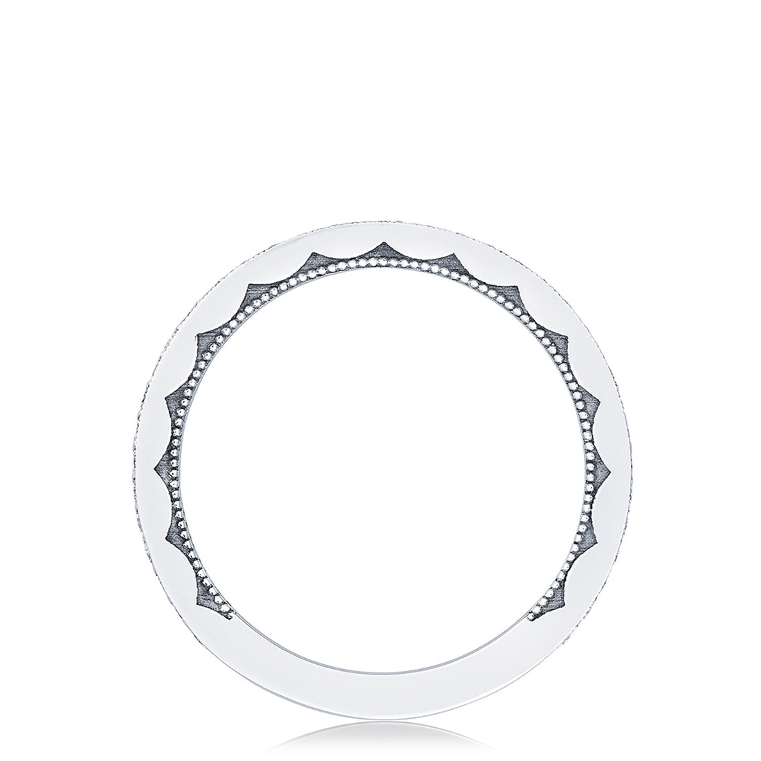 Pavé Diamond Wedding Band - 1.5mm