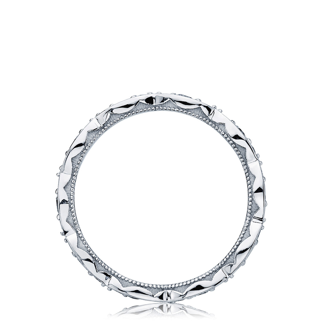 Marquise Design Wedding Band - 3mm