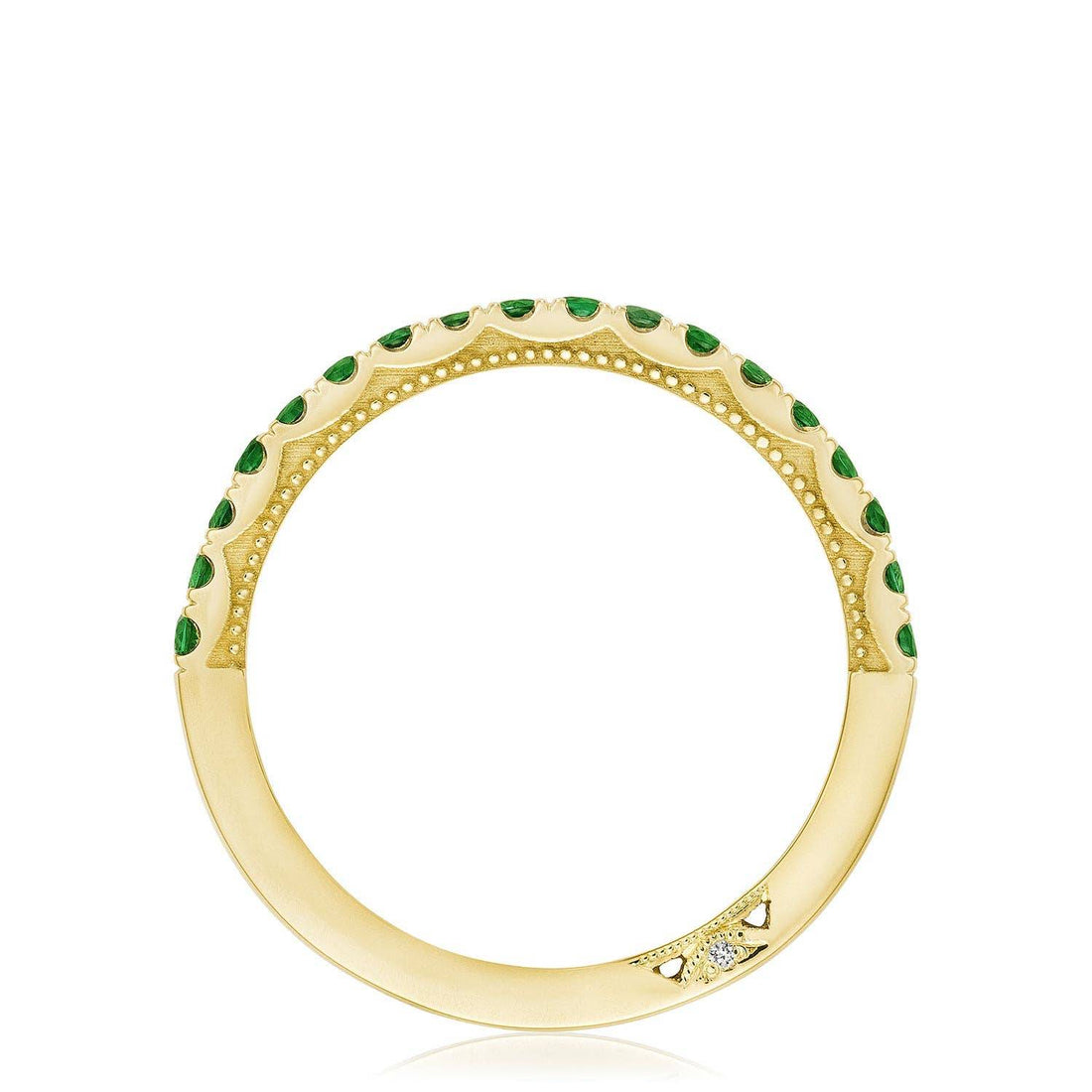 String of Emeralds Ring