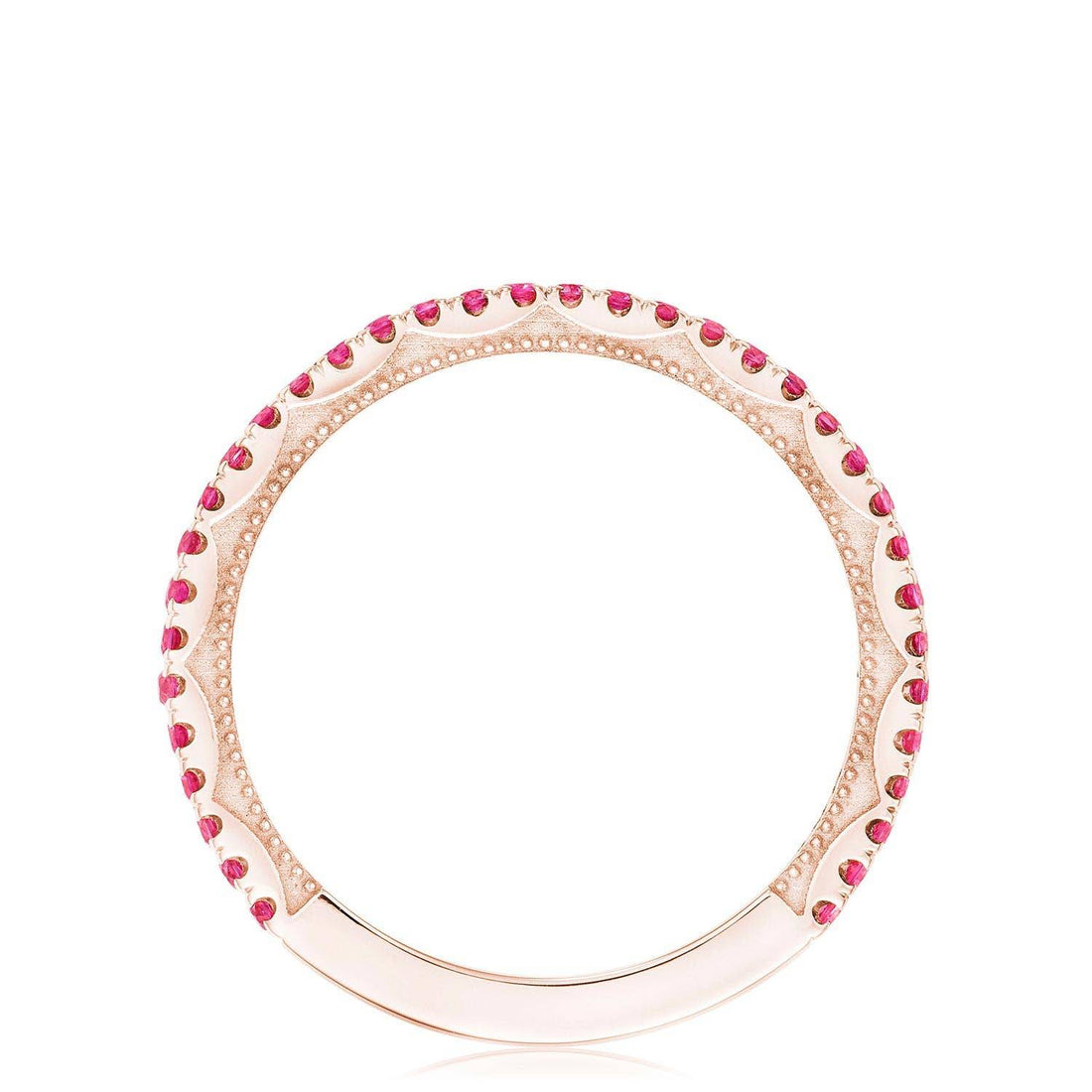 String of Pink Sapphires Ring