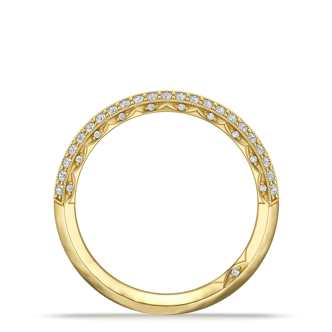 Knife Edge Wedding Band