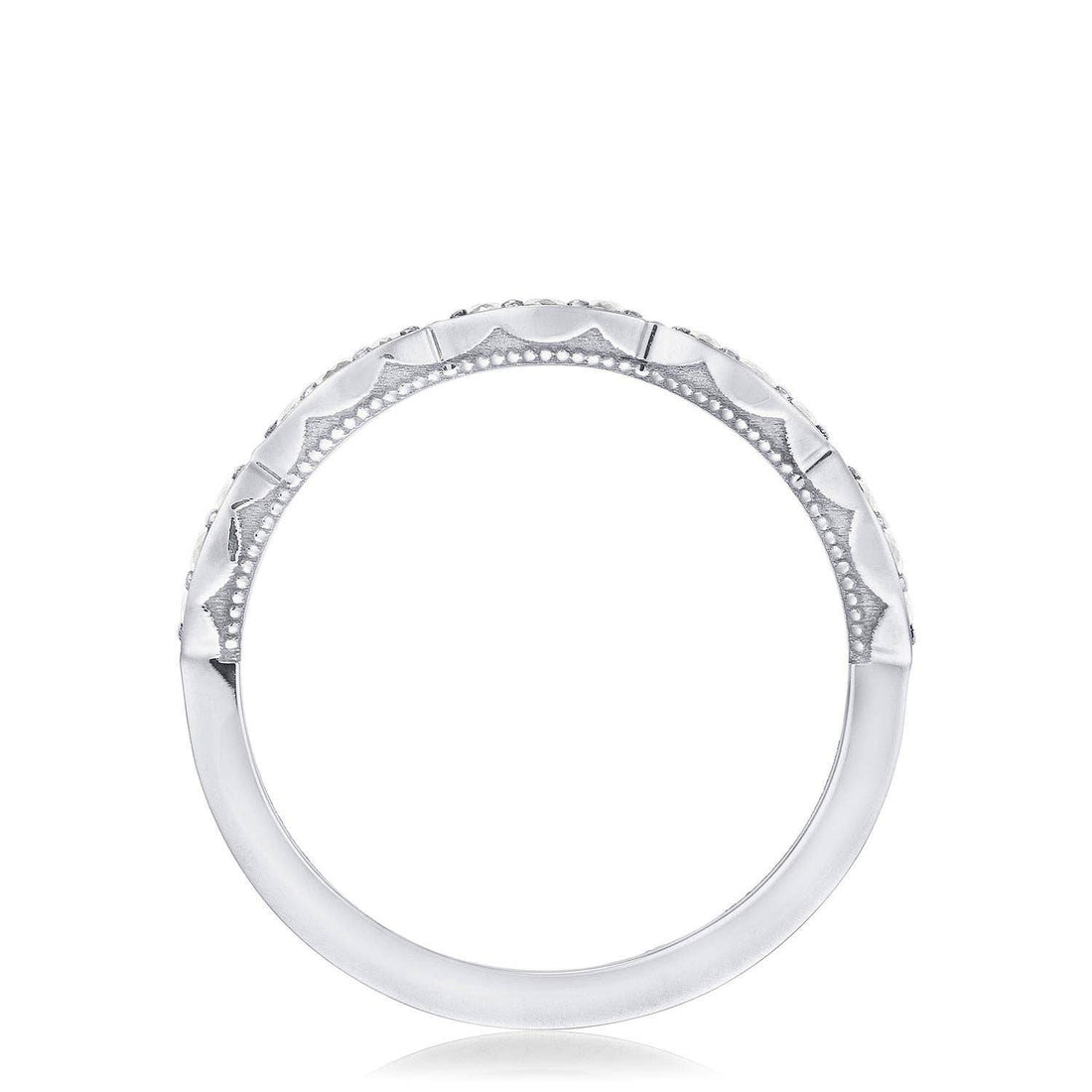 Marquise Design Wedding Band with Diamond
