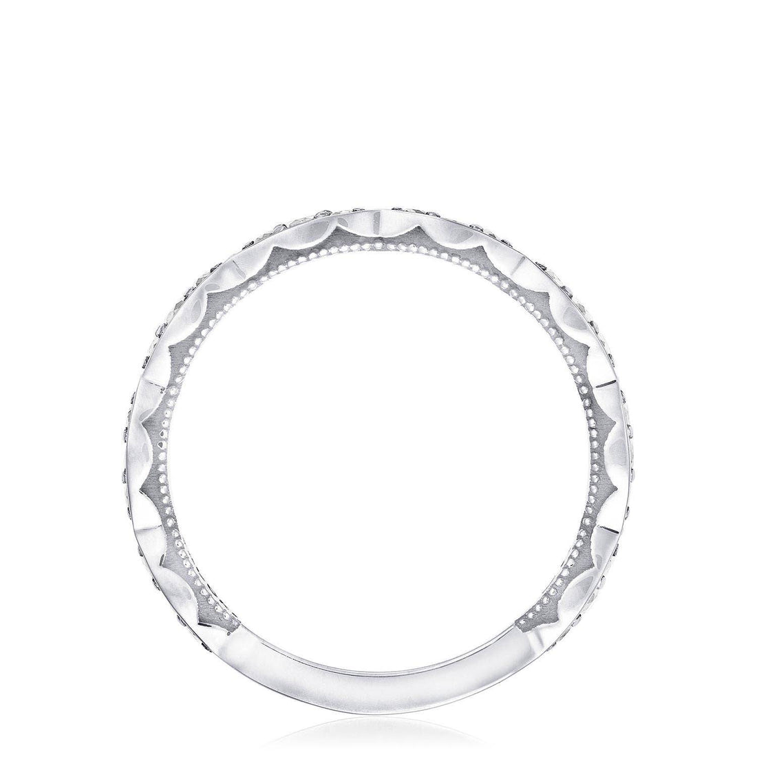 Marquise Design Wedding Band with Diamond