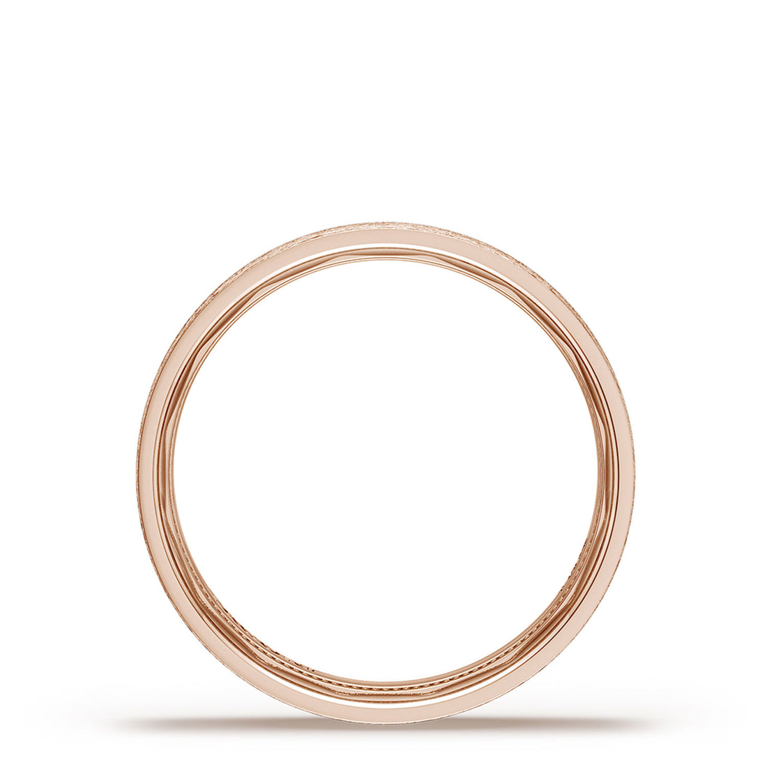 Classic Flat in Brushed Finish Wedding Band