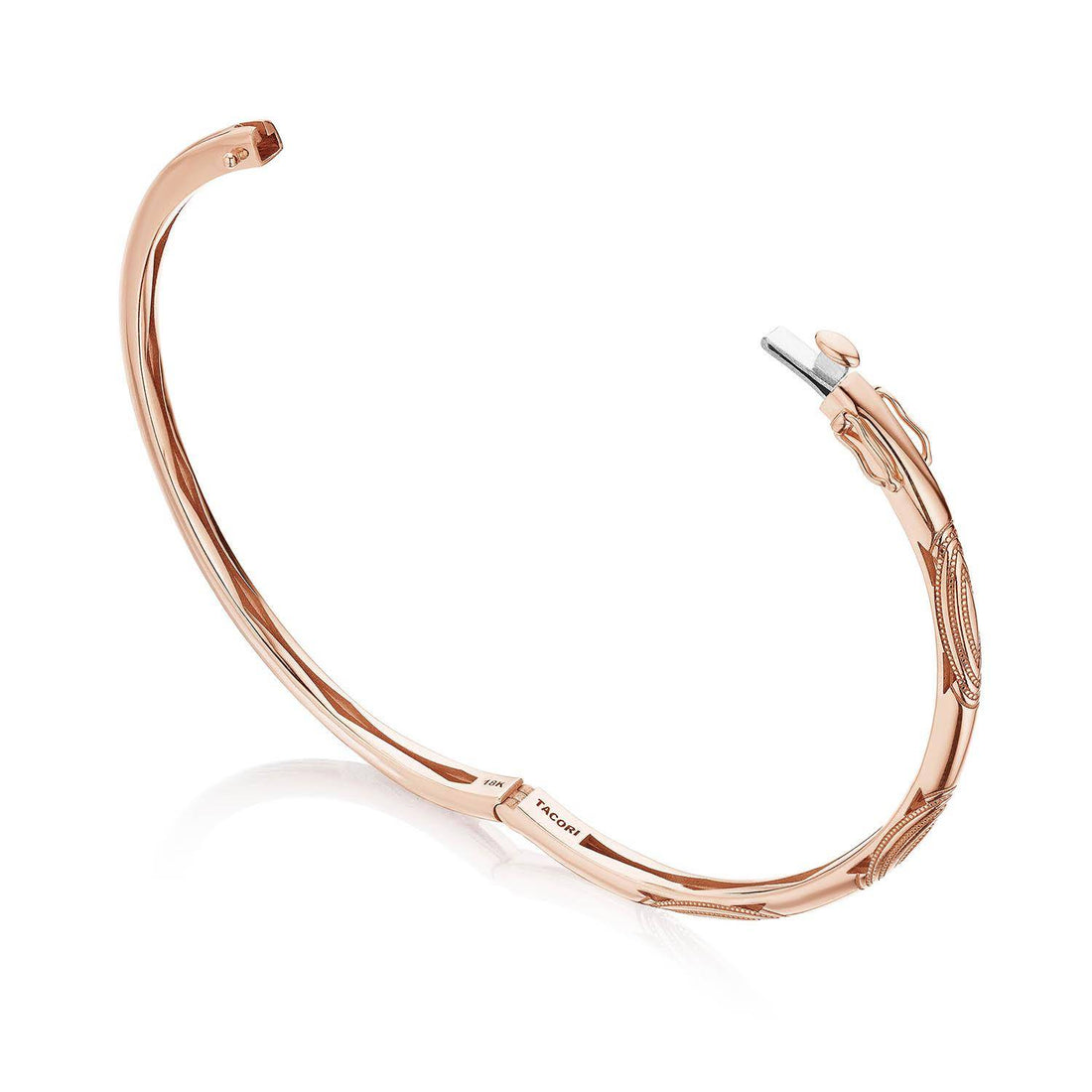 Bangle, Pulse Milgrain, 3mm