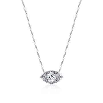 17 Marquise Bloom Diamond Necklace