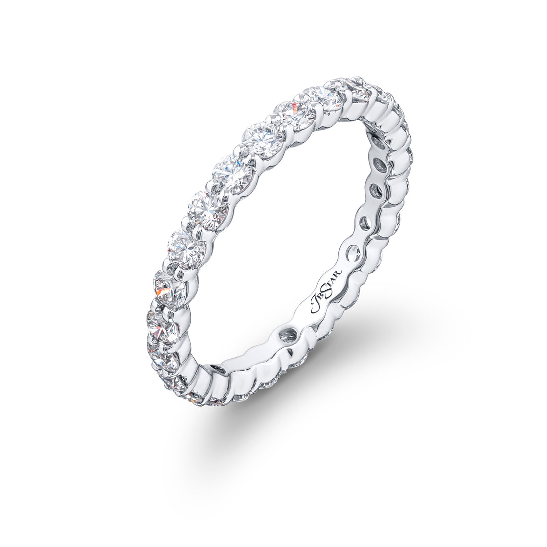 Diamond Eternity Band Round 1.20 ctw. Shared Prong Setting