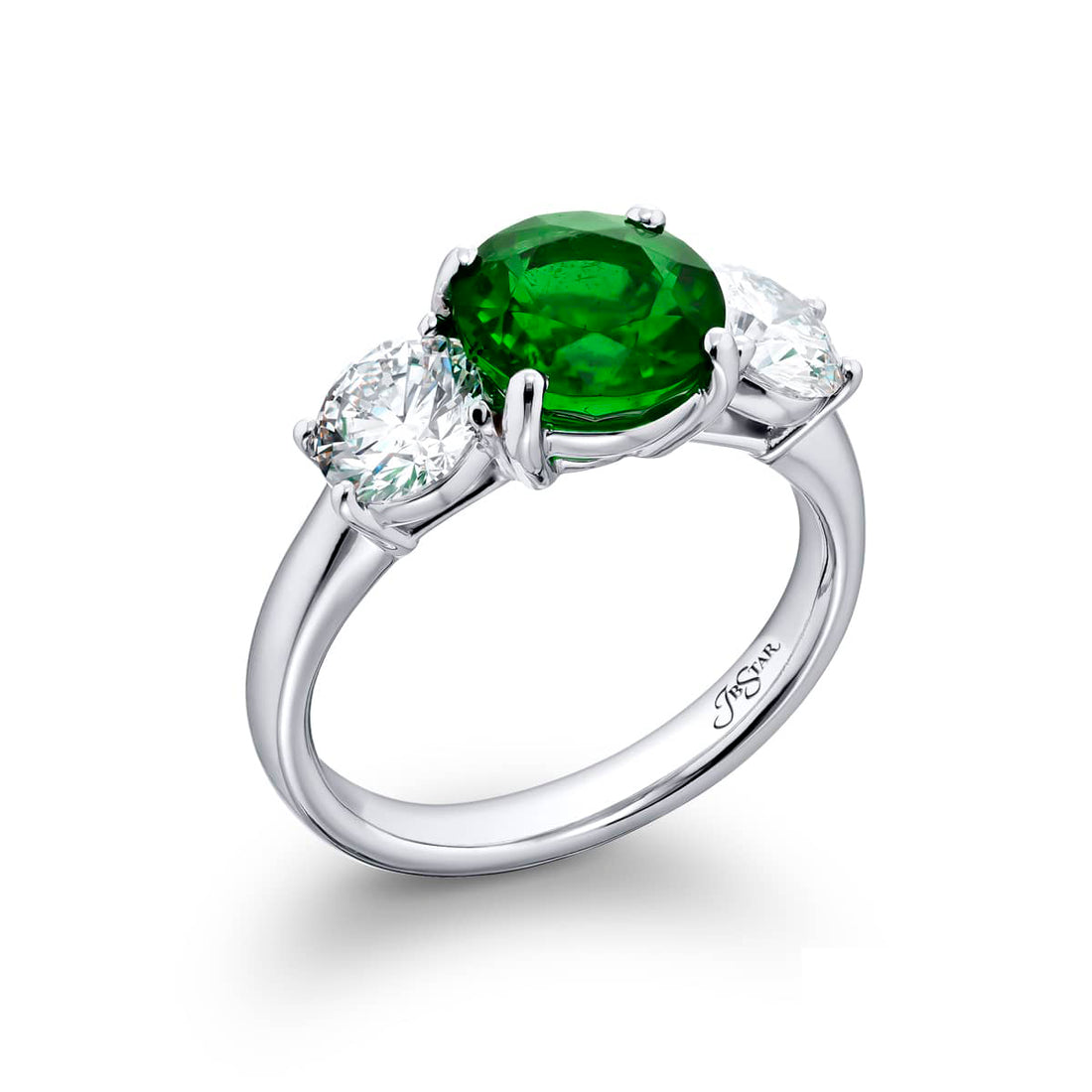 Vivid Emerald Ring