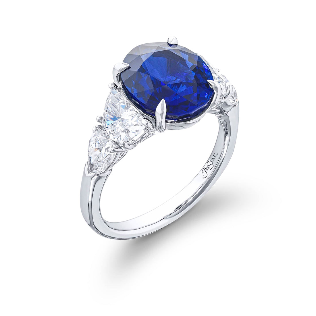Sapphire And Diamond Ring