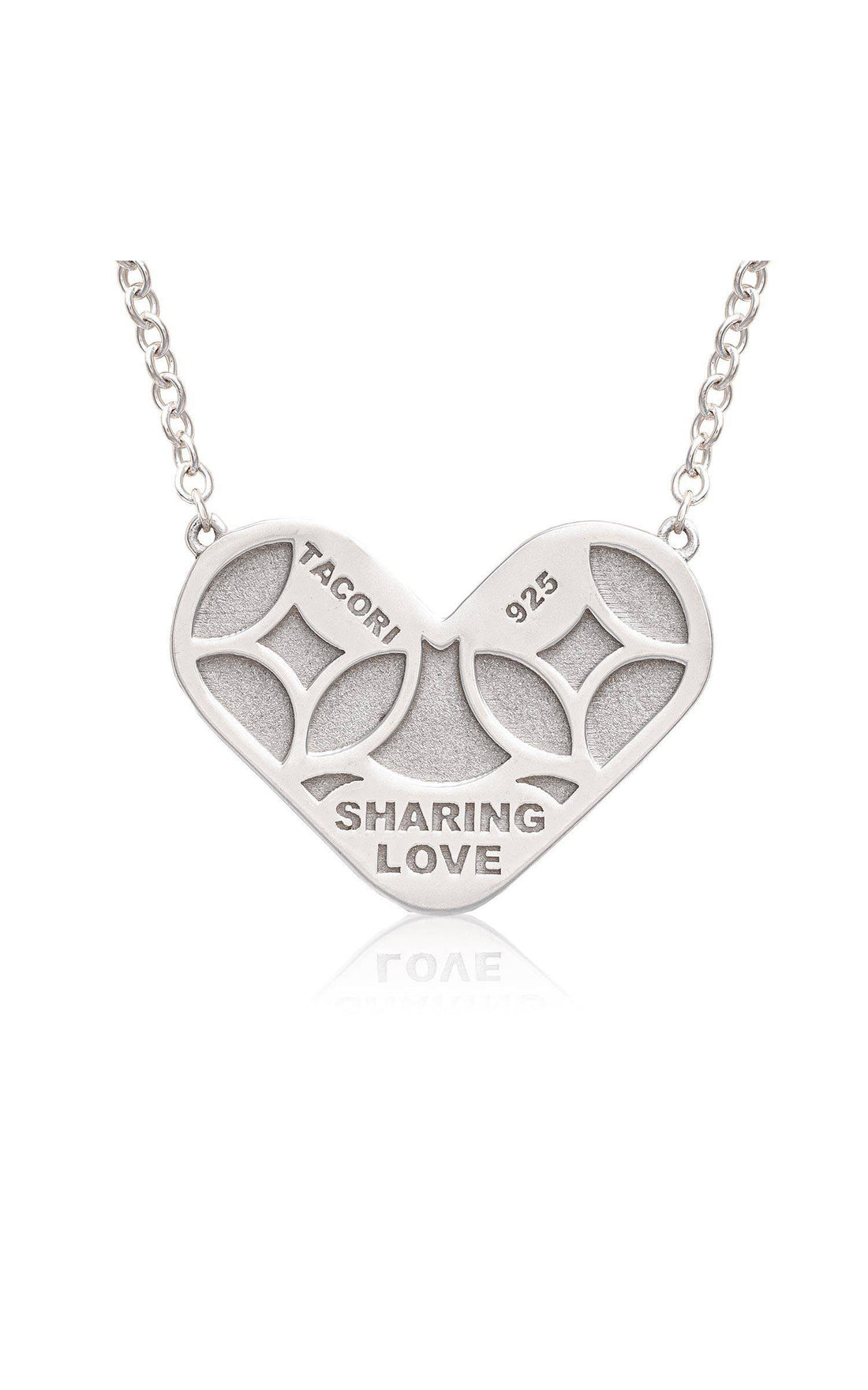 American Cancer Society Sharing Love Necklace in 18kt White Gold - TACORI