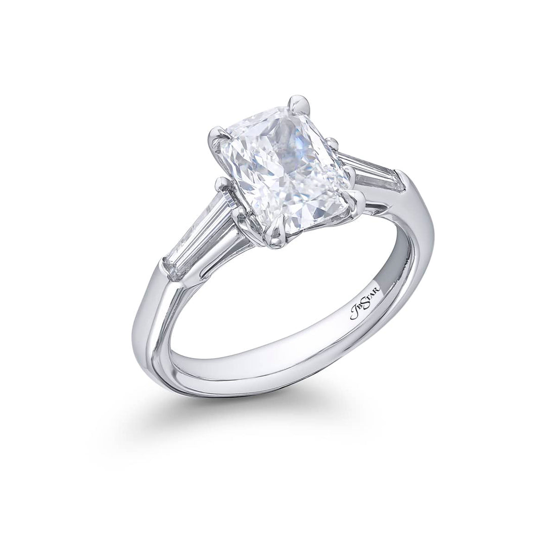 1.74 ct. GIA-Certified Cushion-Cut Diamond Ring