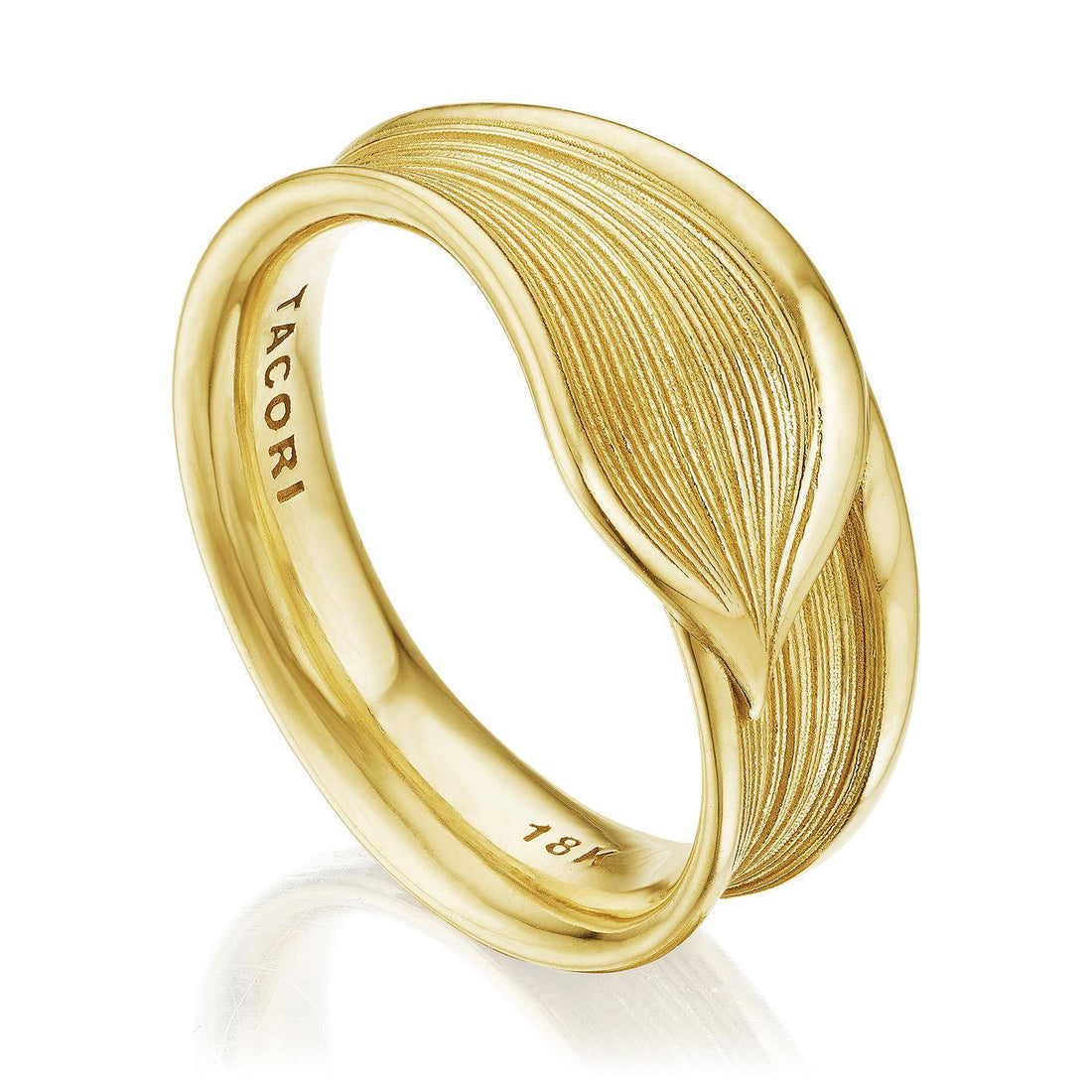 Petal Ring in 18kt Yellow Gold