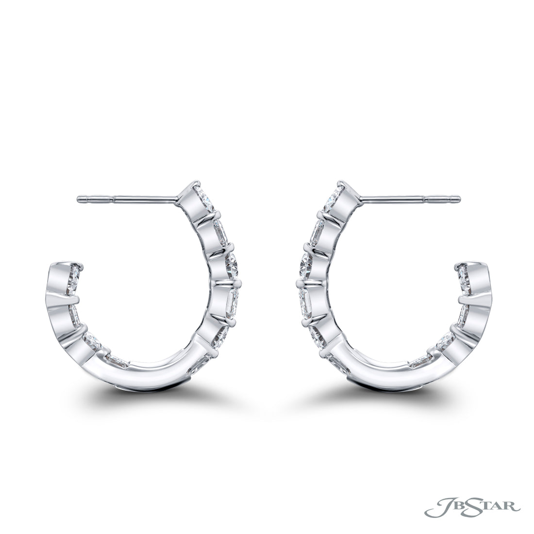 Hoop Diamond Earring