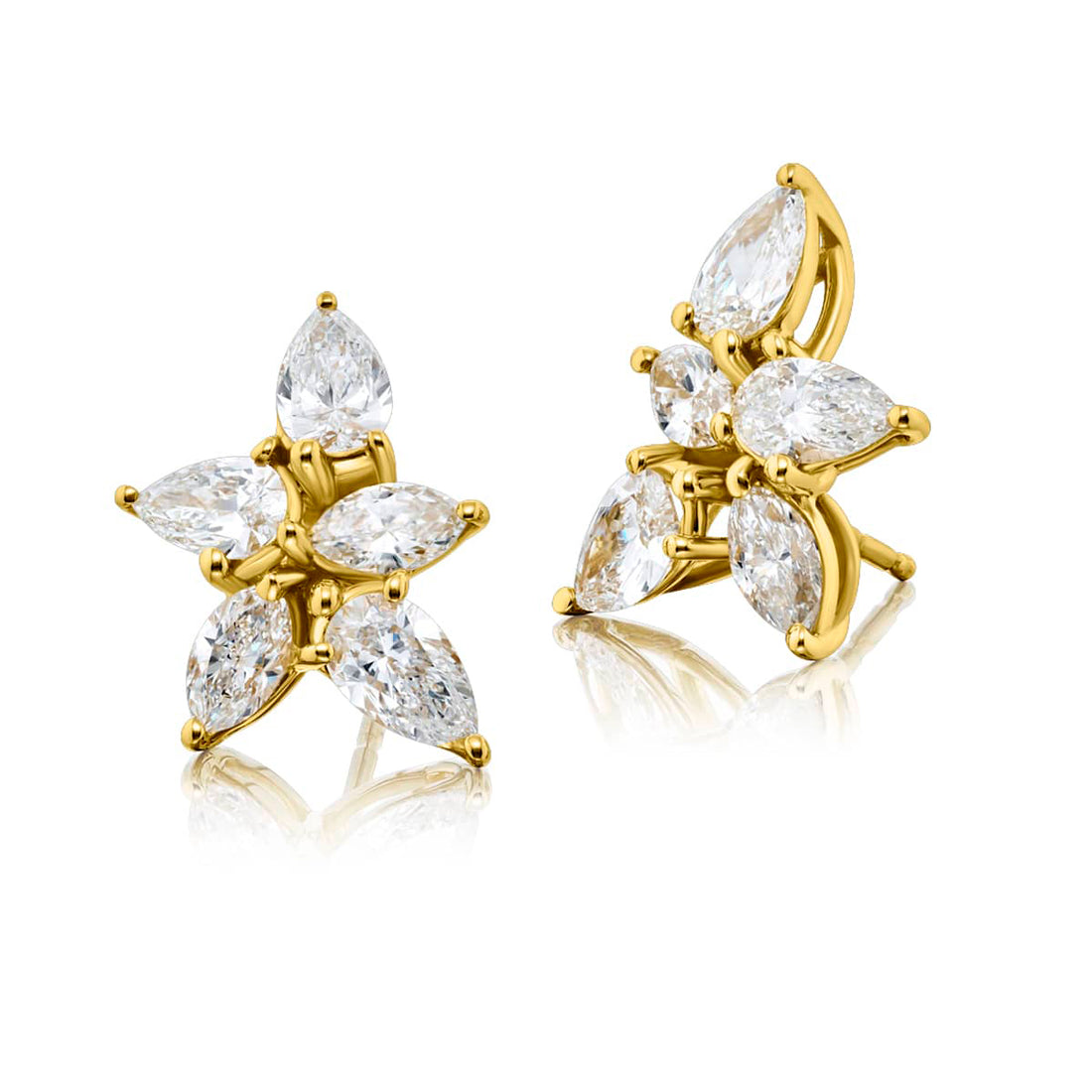 Floral Stud Earrings