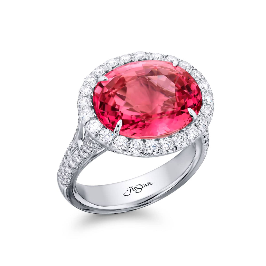 Padparadscha Sapphire Ring