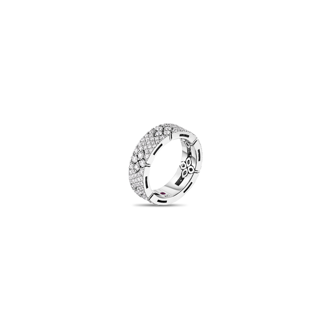 Love in Verona Pavé Diamond Wide Ring