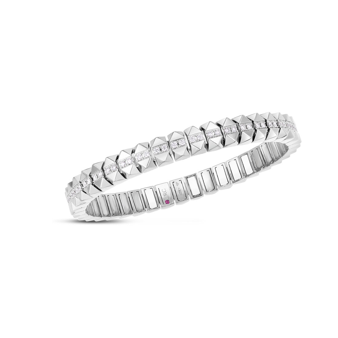 Obelisco Diamond Flexible Bangle