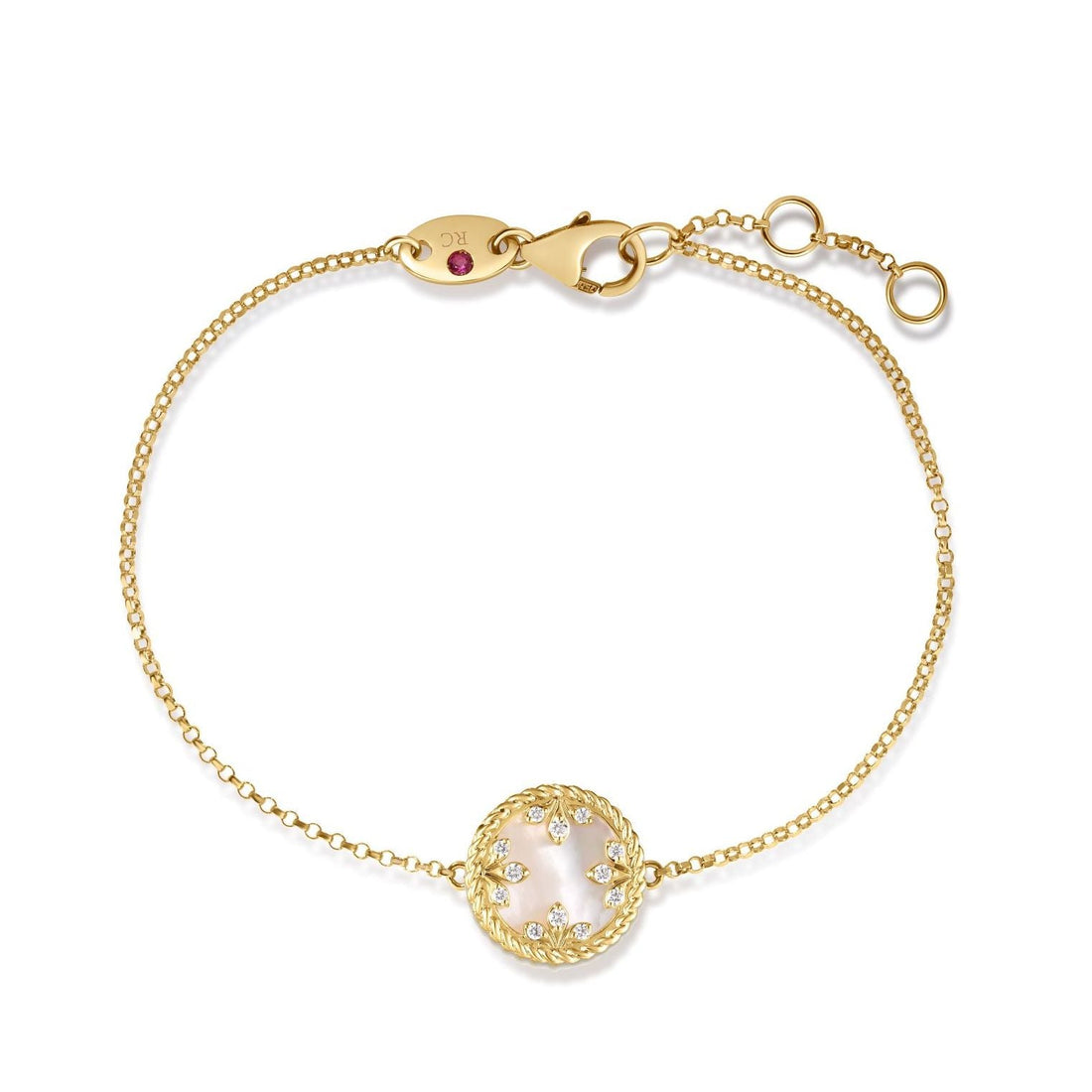 Venetian Medallions Small Charm Bracelet