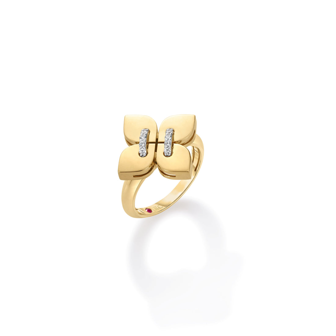 Love in Verona Medium Diamond Flower Ring