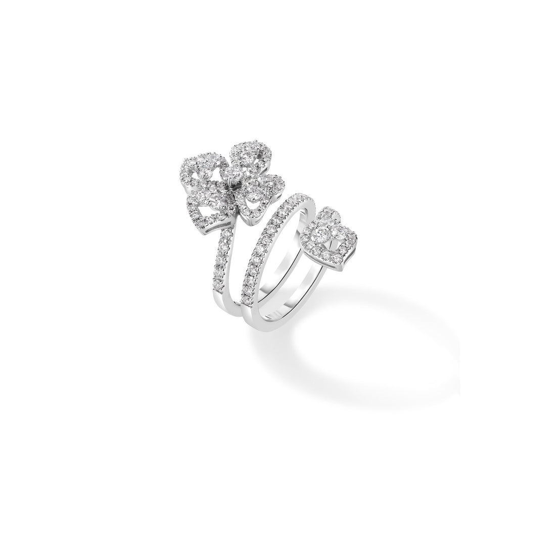 Classic Diamond Fiore Couture Wrap Ring